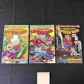Amazing Spider-man 142, 144, & 147 comics