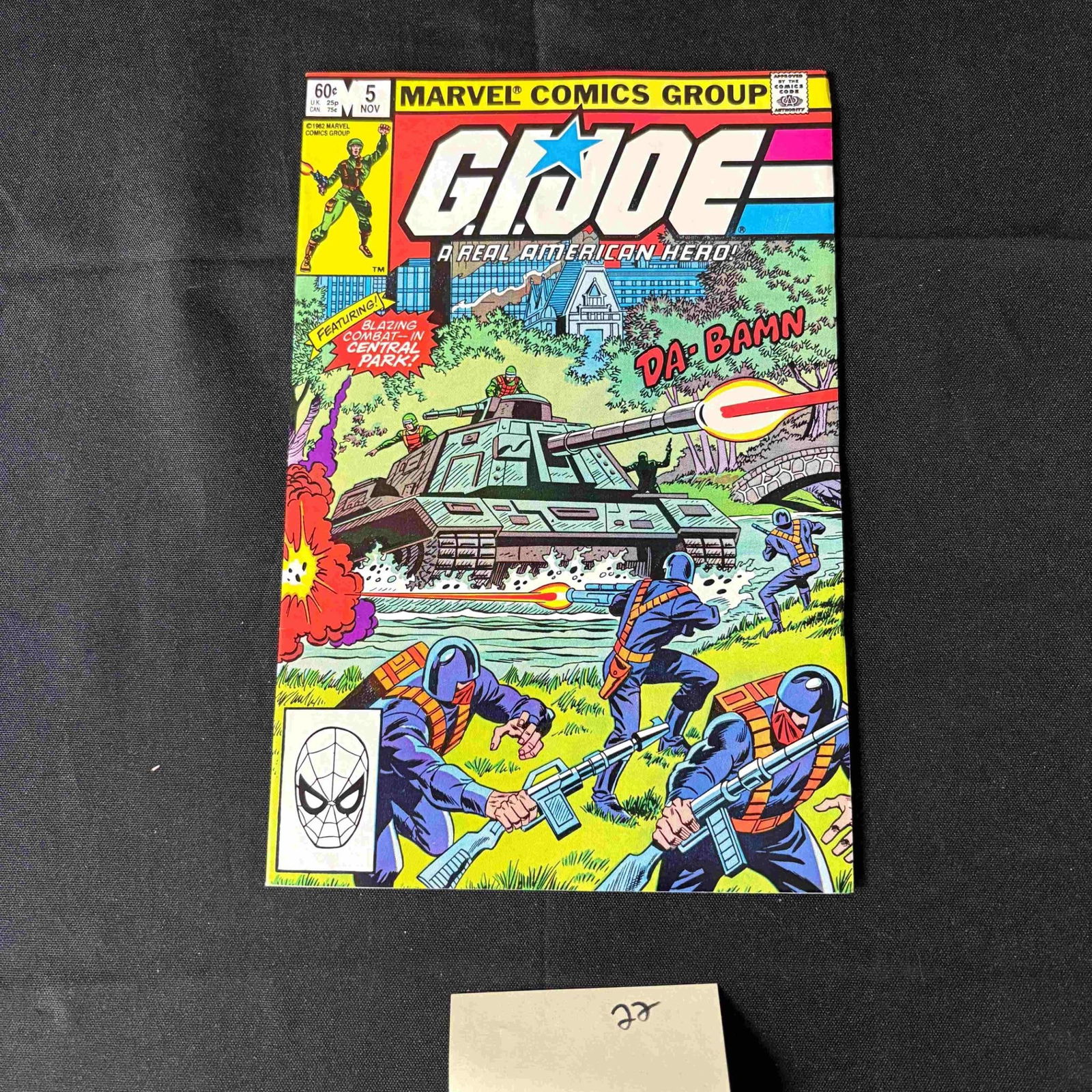 G.I. Joe 5 Bronze Age Marvel Comics (1 of 2)