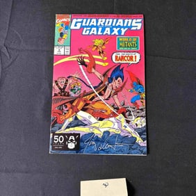 Guardians of the Galaxy 9 Signed by Jim Valentino