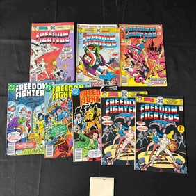 Freedom Fighters Bronze Age Comics w/#1 Issues