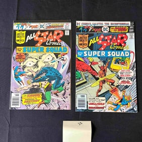 All Star Comics DC Bronze Age Comics w/Power Girl