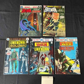 DC Bronze Age Unknown Soldier & BB Comics