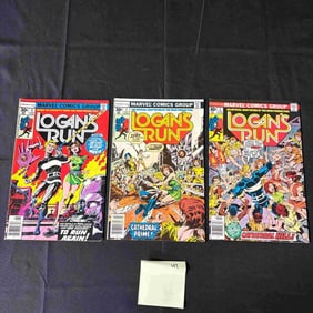 Logan's Run Marvel Bronze Age Comics w/#1 Issue