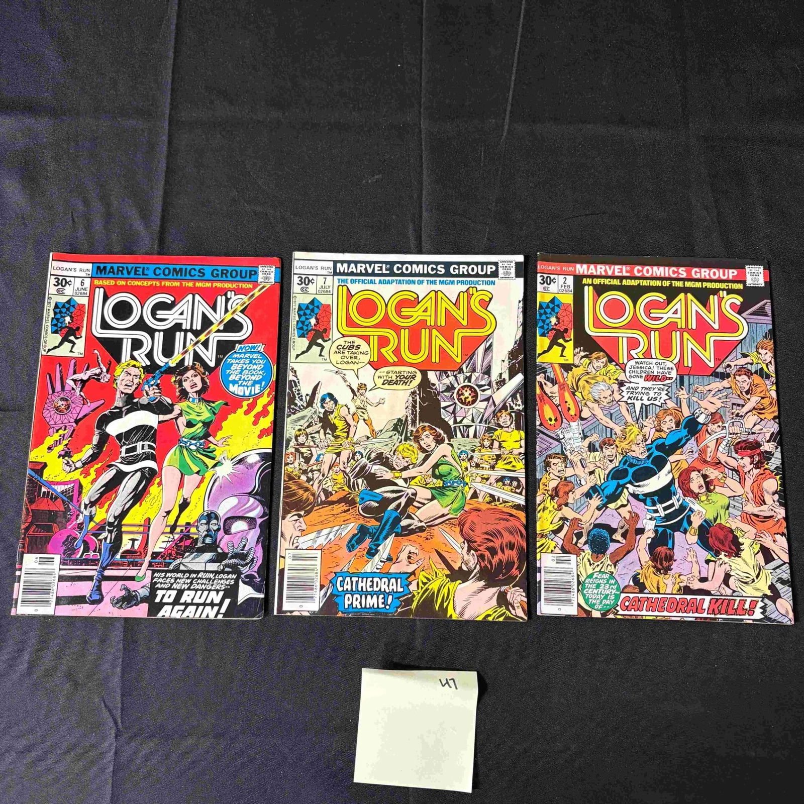 Logan's Run Marvel Bronze Age Comics w/#1 Issue (1 of 2)