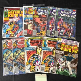 Master of Kung Fu Marvel Bronze Age Comics