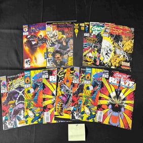 Ghost Rider & Midnight Sons Marvel Comic Lot