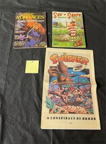 Gothic Romances, Snicker + Comics