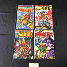 Warlock Marvel Bronze Age Comics w/#1 Issue