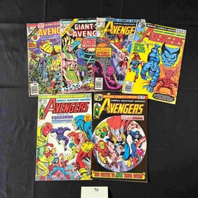 Avengers Marvel Bronze Age Comic Lot