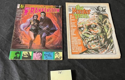 Frankenstein & Monster Times Magazines
