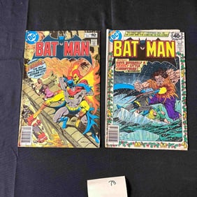 Batman 318 & 309 Mark Jewelers Insert Comics