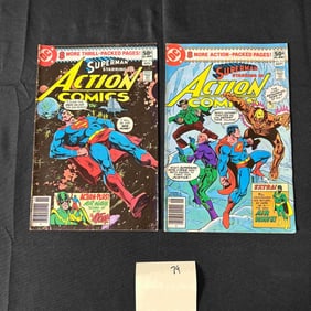 Action Comics 513, 511 Mark Jewelers Insert Comics