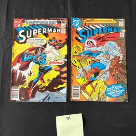 Superman 347 & 348 Mark Jewelers Insert Comics
