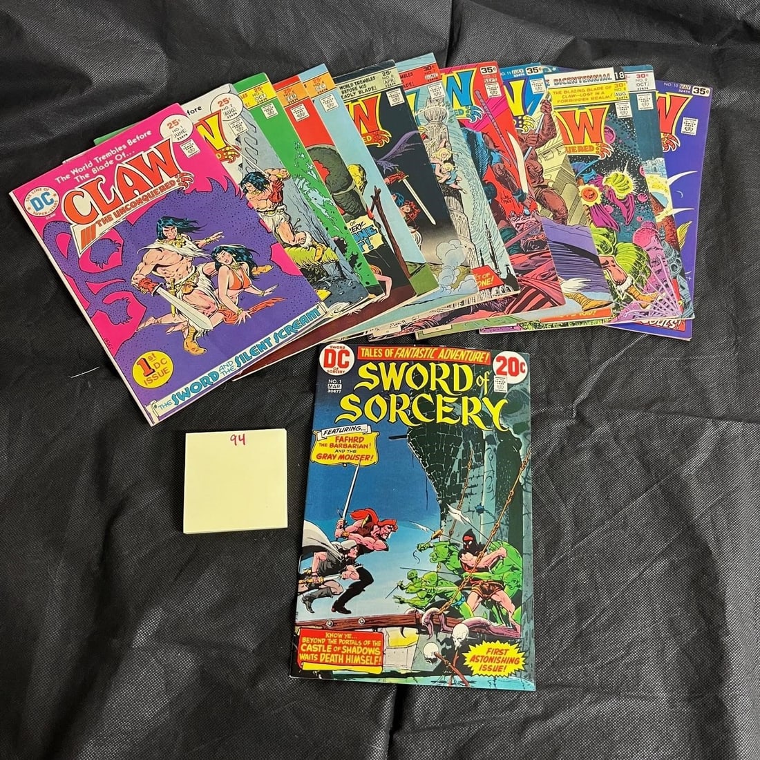 Claw DC Bronze Comics Early Run W/#1 Issue + (1 of 1)