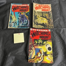 Witching Hour 2, 3, & 4 DC Silver Age Horror