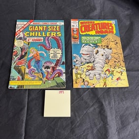 Marvel Bronze Age Horror Comic Books