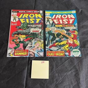 Iron Fist 1 & 2 Marvel Bronze Age Comics