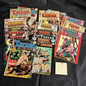 Tarzan & Korak DC Bronze Age Comic Books