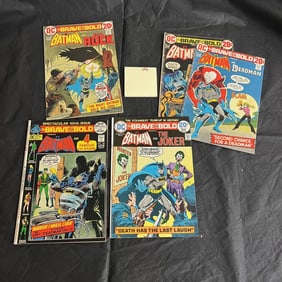 Brave & the Bold Feat Batman DC Bronze Age Comics