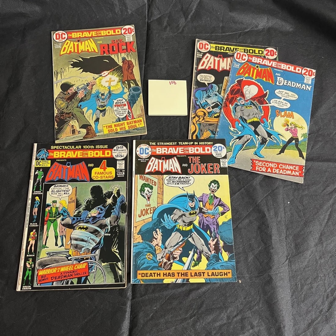 Brave & the Bold Feat Batman DC Bronze Age Comics (1 of 2)