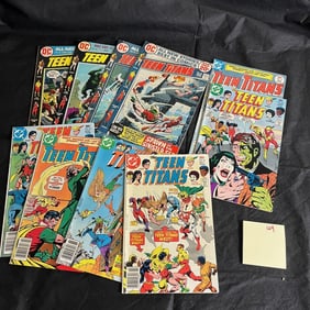 Teen Titans 1st Series DC Bronze Age Comic Lot
