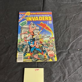 Invaders Annual 1 Alex Schomburg Art