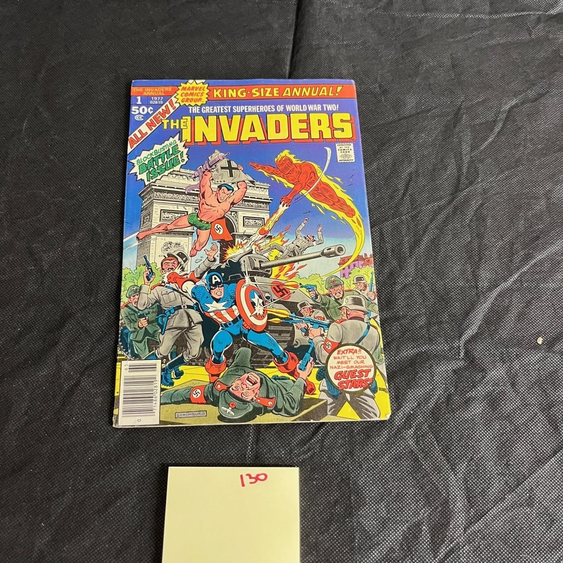 Invaders Annual 1 Alex Schomburg Art: We are a veteran owned company. Please look at the Photos Carefully to determine condition of lot. All lots sold as is. Please message if you have any questions. By placing a bid, you agree to the ter