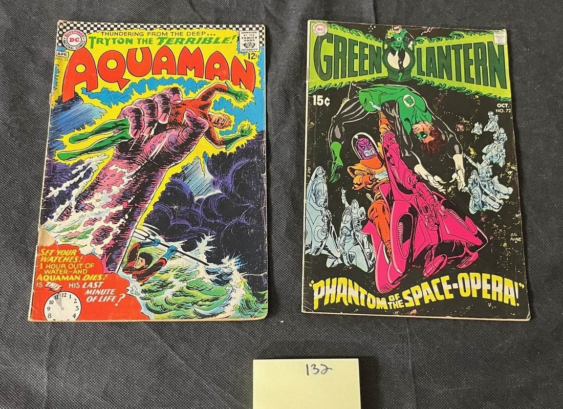 Aquaman & Green Lantern Silver Age Comics (1 of 2)