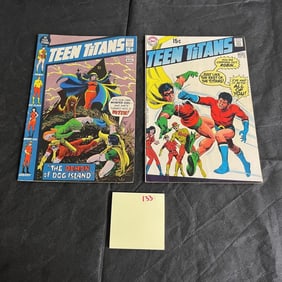 Teen Titans 28 & 24 DC Bronze Age Comic Books