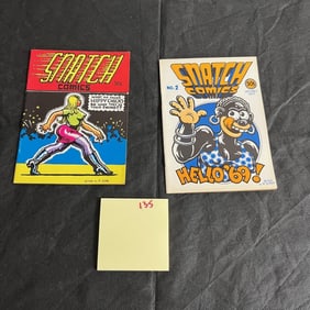 Snatch Comics 1 & 2 W/#1st Print R. Crumb Art