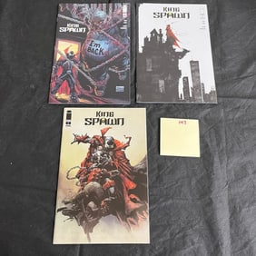 King Spawn Comics w/#1 Issue