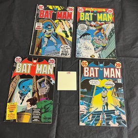 Batman 246, 247, 249, 250 DC Bronze Age Comics