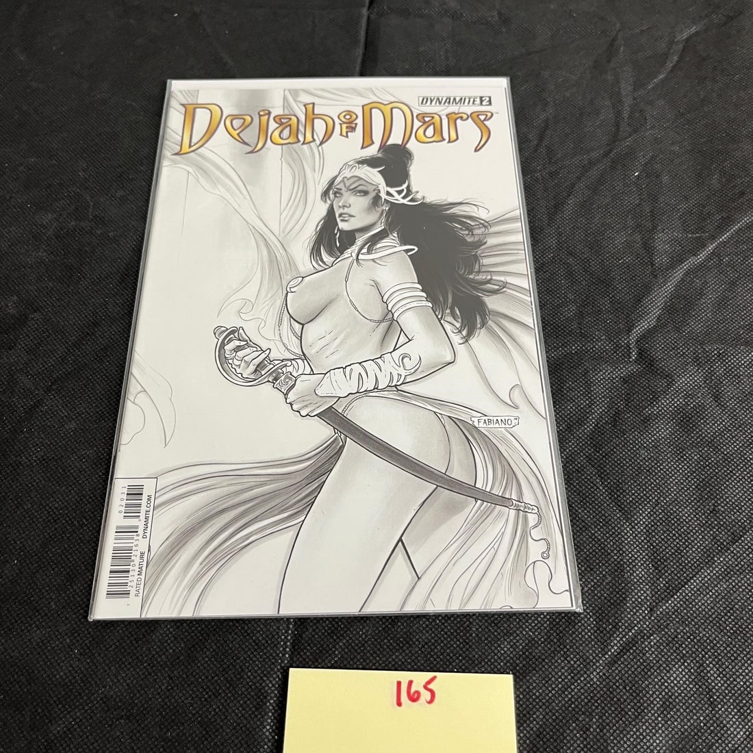 Dejah of Mars 2 1:25 RI Dynamite Comic Book (1 of 1)