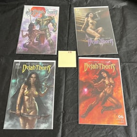 Dejah Thors 3-6 Lucio Parrillo Art