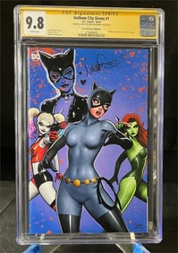 Gotham City Sirens Szerdy Sign & Sketch CGC 9.8