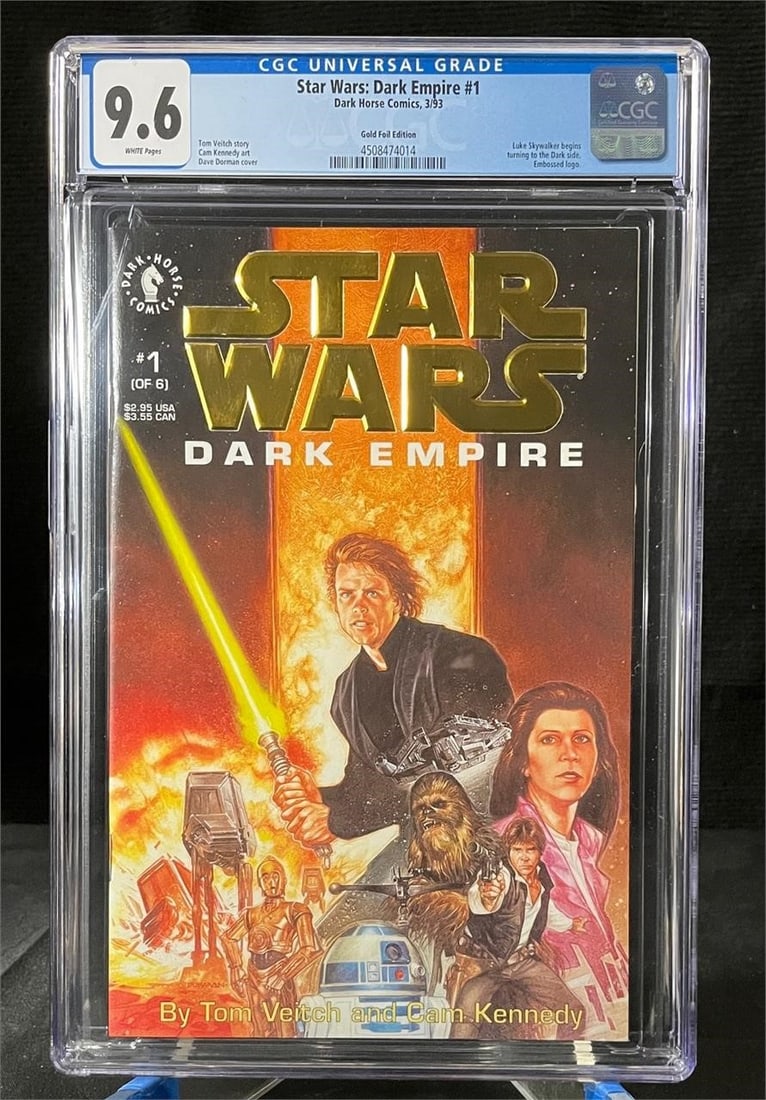 Star Wars Dark Empire 1 Gold Edition CGC 9.6 (1 of 1)