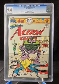 Action Comics 455 CGC 9.4 High Grade Bronze Age