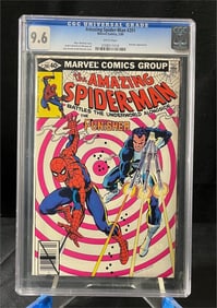 Amazing Spider-man 201 CGC 9.6 Punisher App