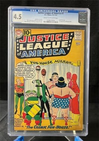 Justice League Of America 7 CGC 4.5 Silver Age DC