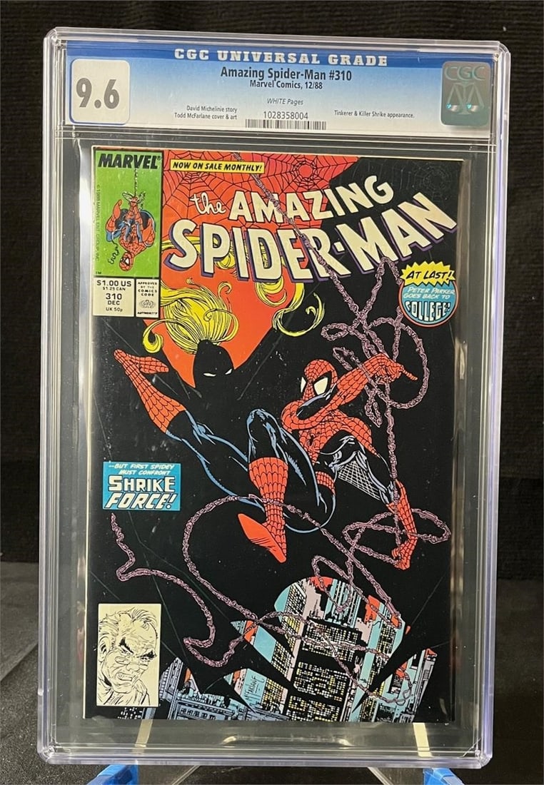 Amazing Spider-man 310 Todd McFarlane Art CGC 9.6 (1 of 1)