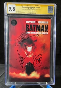 Batman LKE 1 Jock & Greg Capullo + Signed CGC 9.8