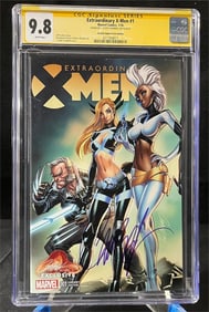 J.Scott Campbell Signed X-men Comic CGC 9.8