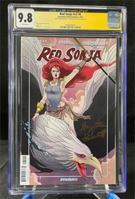Marguerite Bennett Signed Red Sonja Comic CGC 9.8