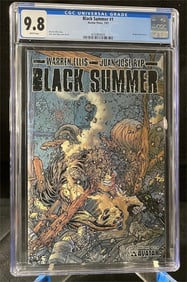Black Summer 1 CGC 9.8 Wrap Cover Variant