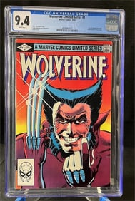 Wolverine Limited Series 1 CGC 9.4 Frank Miller