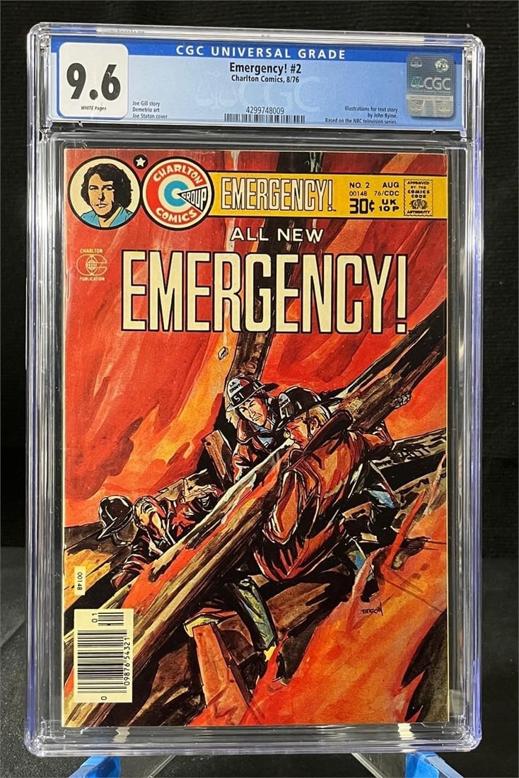 Emergency! 2 CGC 9.6 High Grade Bronze Age Comic (1 of 1)