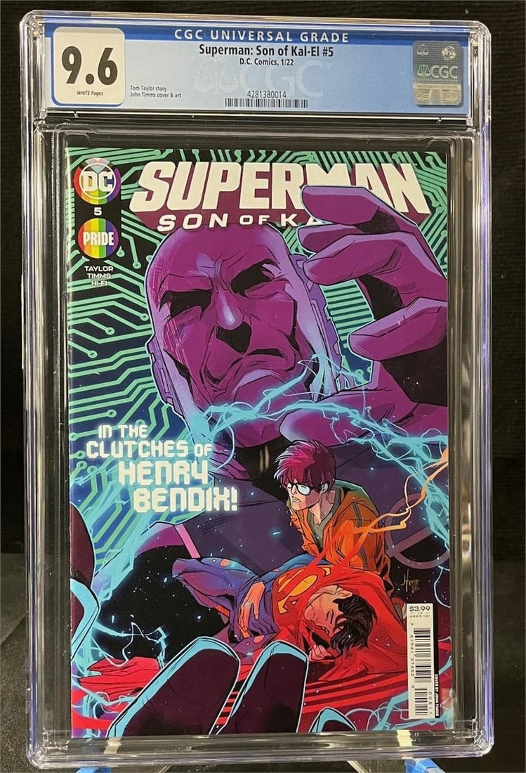 Superman Son of Kal El 5 CGC 9.6 (1 of 1)