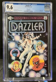Dazzler 1 Printing Error Variant CGC 9.6