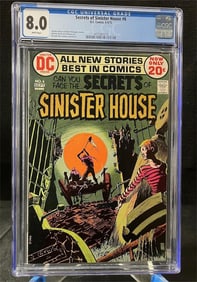 Secret House of Sinister Love 6 CGC 8.0