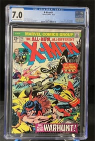 X-men 95 CGC 7.0 3td App New X-men